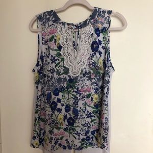 Daniel Rainn floral tank